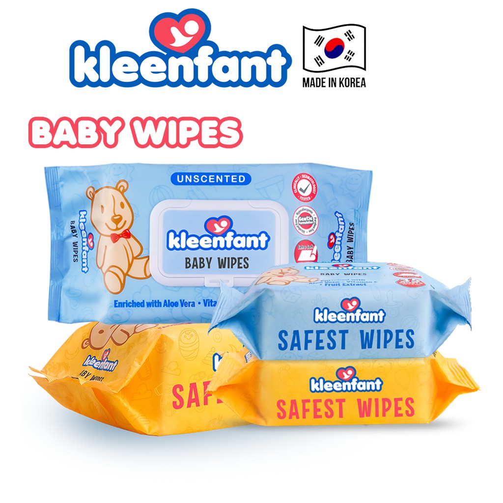 Kleenfant Baby Wipes Collection wet wipes for baby babies wipe alcohol