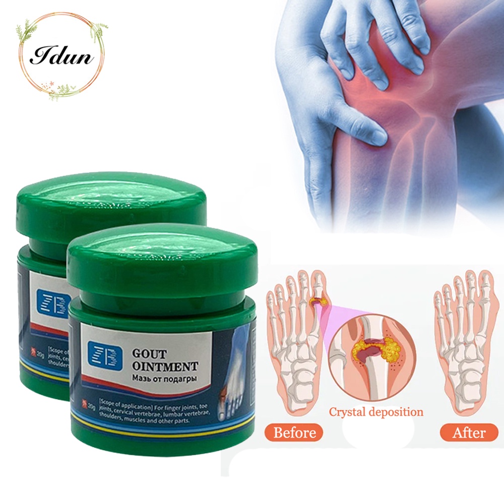 Idun Gout Ointment Chinese Medicines Extract Treatment Arthritis rayuma