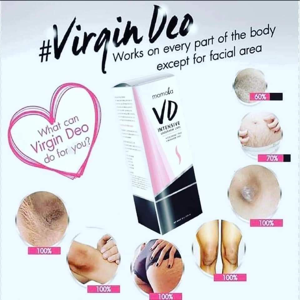 Mamala Virgin Deo (Underarm Whitening Deo Cream) 10G Shopee Philippines