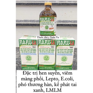 [veterinary Medicine] 1 Bottle Of FLO.FLU LA 100ml For Goat Cow And Duck Pig