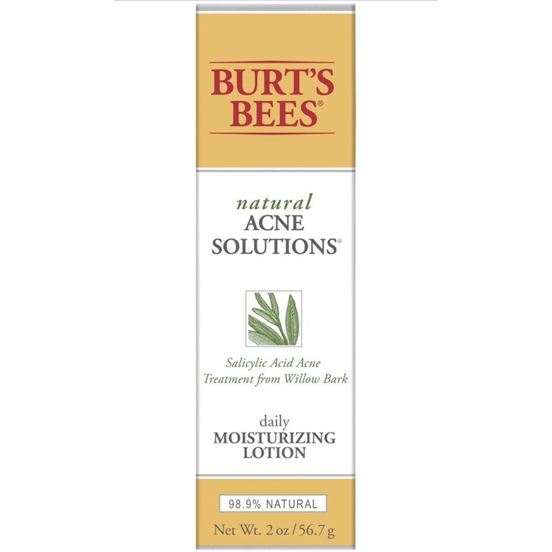 burt's bees acne solutions