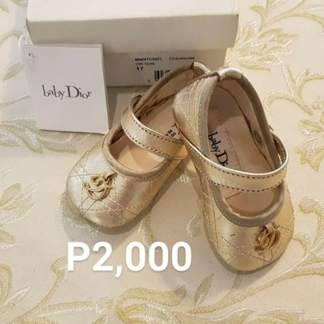 dior shoes for baby girl