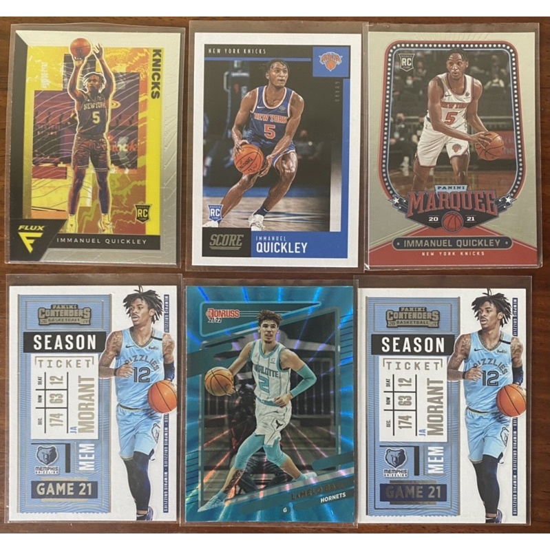 NBA Rookie Card of LaMelo Ball, Immanuel Quickley & NBA Cards of Luka ...