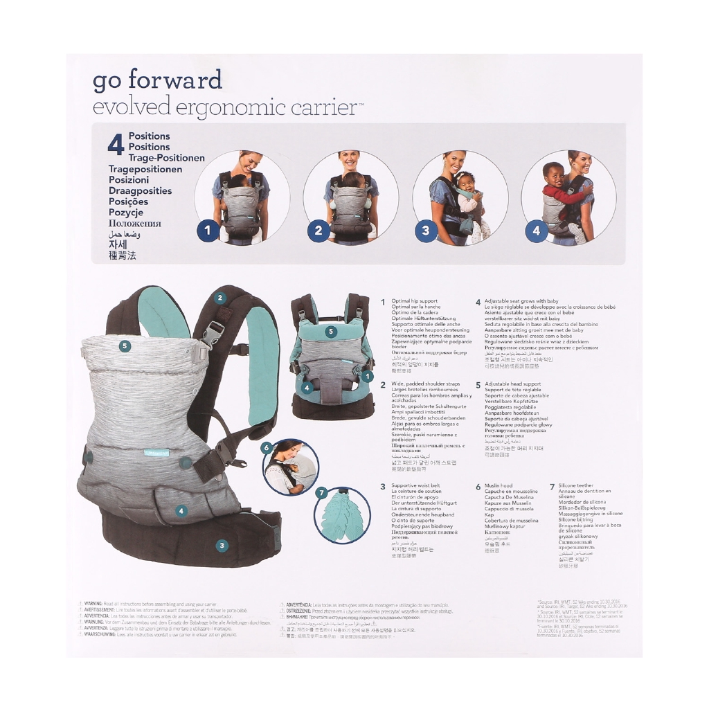 infantino evolved ergonomic carrier