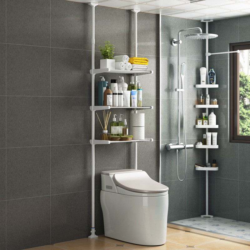 Shirley Toilet Rack Floor To Ceiling, Best Floor To Ceiling Shower Caddy Philippines