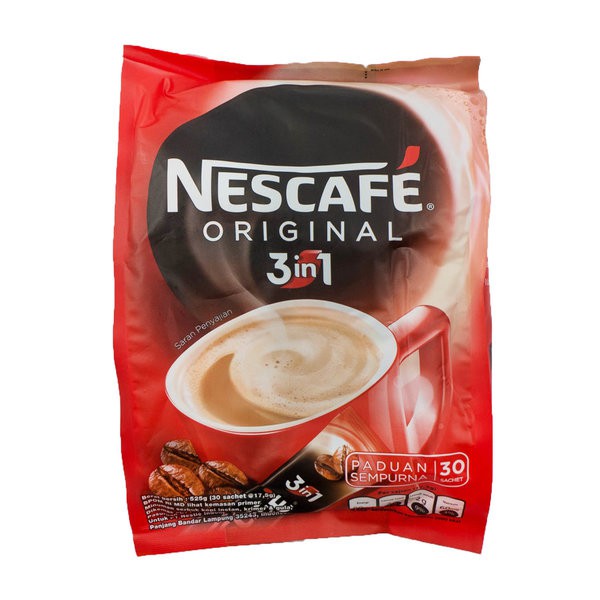 Nescafe Original Coffee 3in1 525gr Orange - Instant Coffee Sugar ...