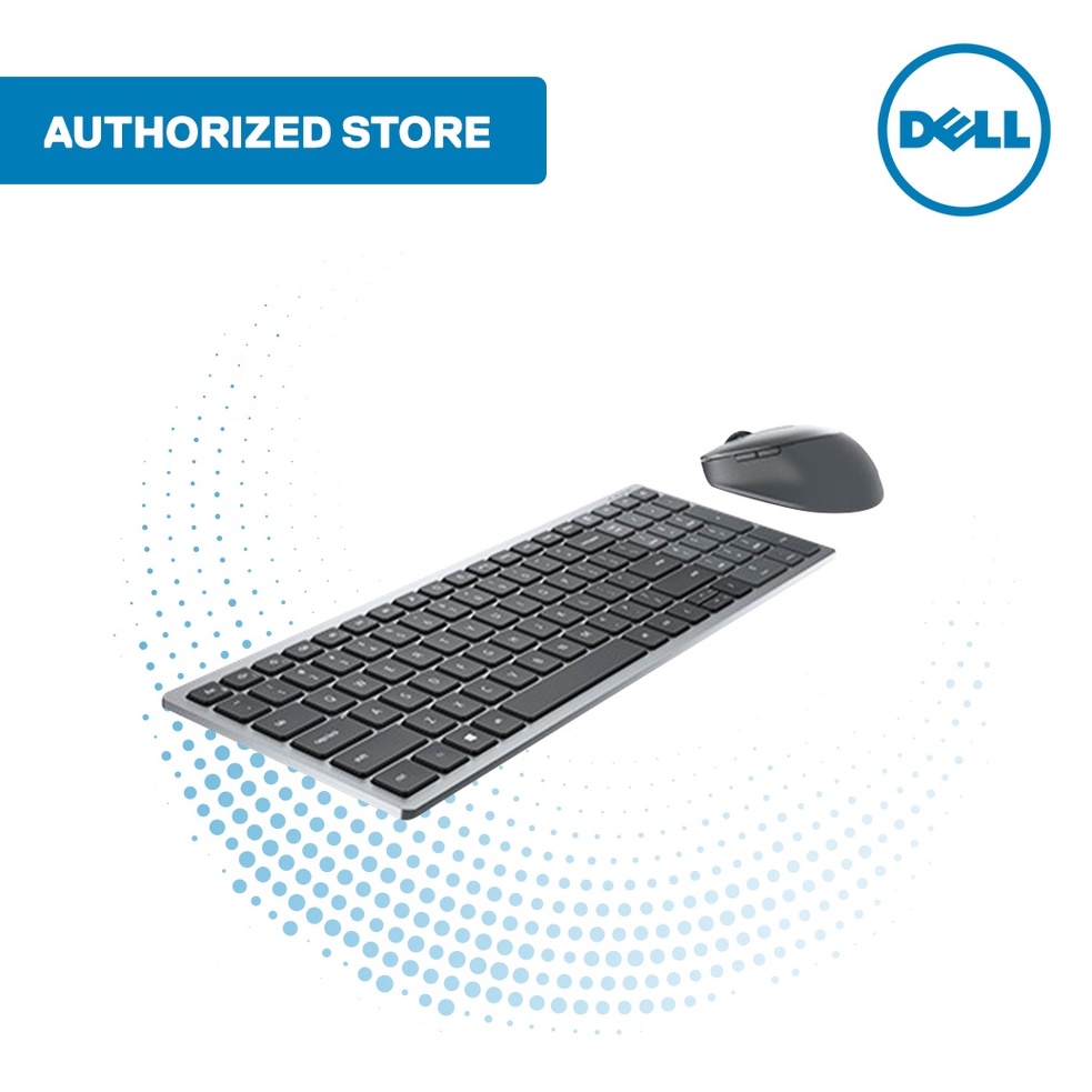 Dell Km7120W Multi Device Wireless Keyboard And Mouse Combo Shopee