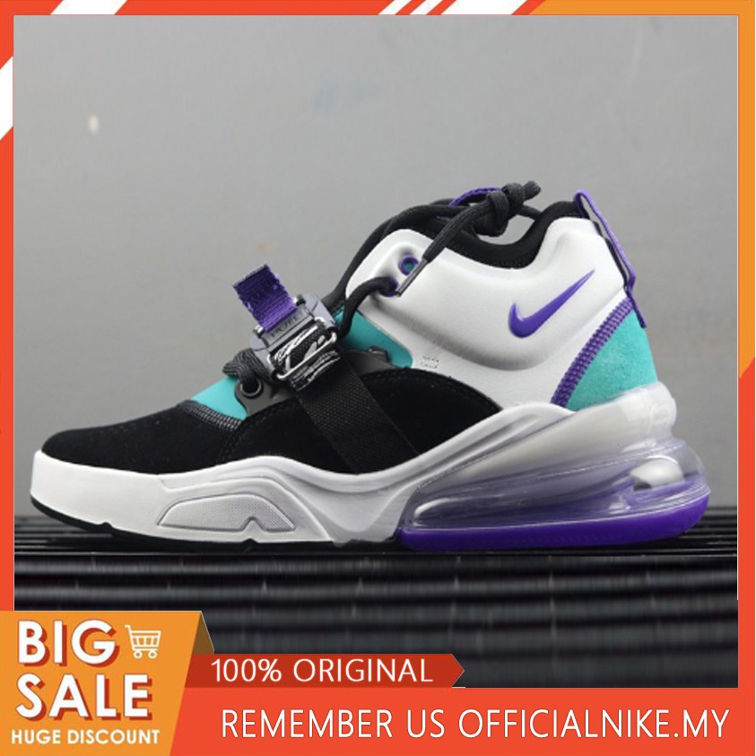 Black And Purple Sneakers