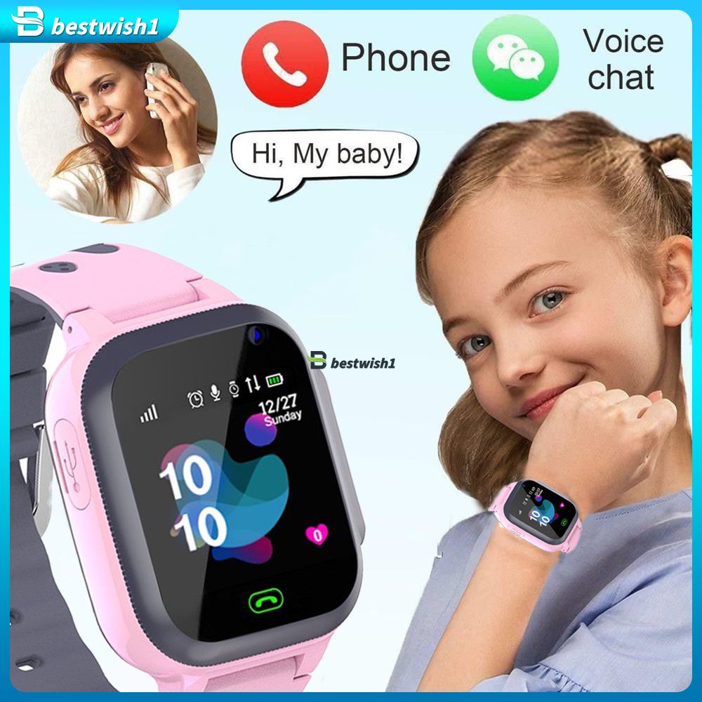 Q12 Children Smart Watch SOS Phone Watch Smartwatch Kids With Sim Card