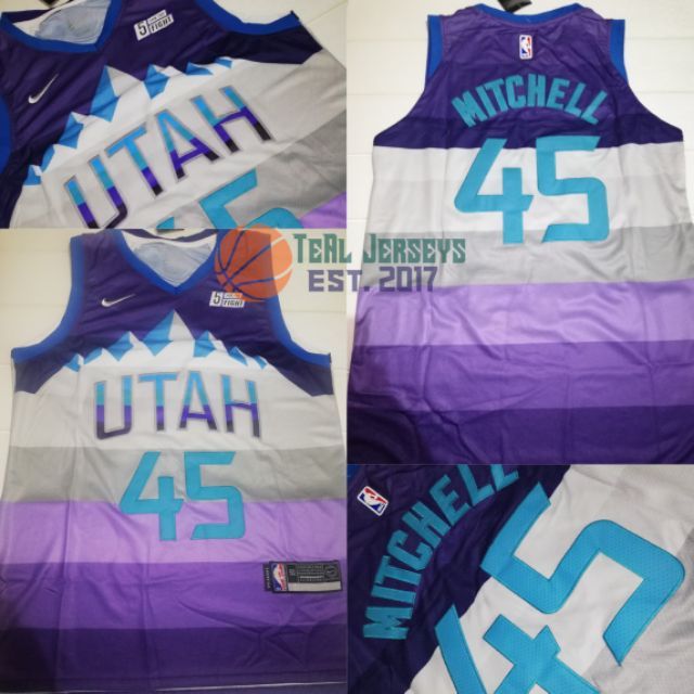 utah jazz violet jersey