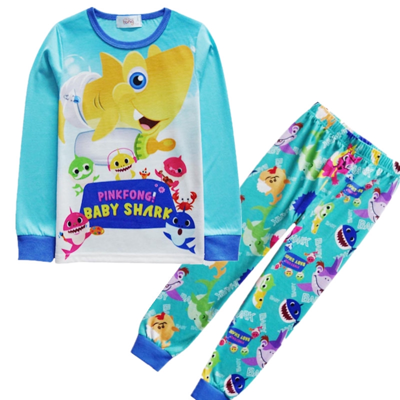 baby shark pyjamas