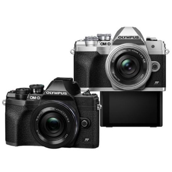 Olympus OM-D E-M10 Mark IV Mirrorless Camera With 14-42mm EZ Lens ...