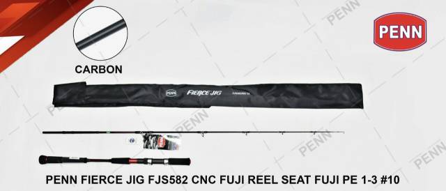 penn fierce jigging rod