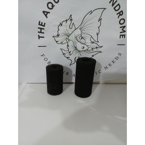 Sponge filter mesh for HOB inlet expandable shrimp guard #4