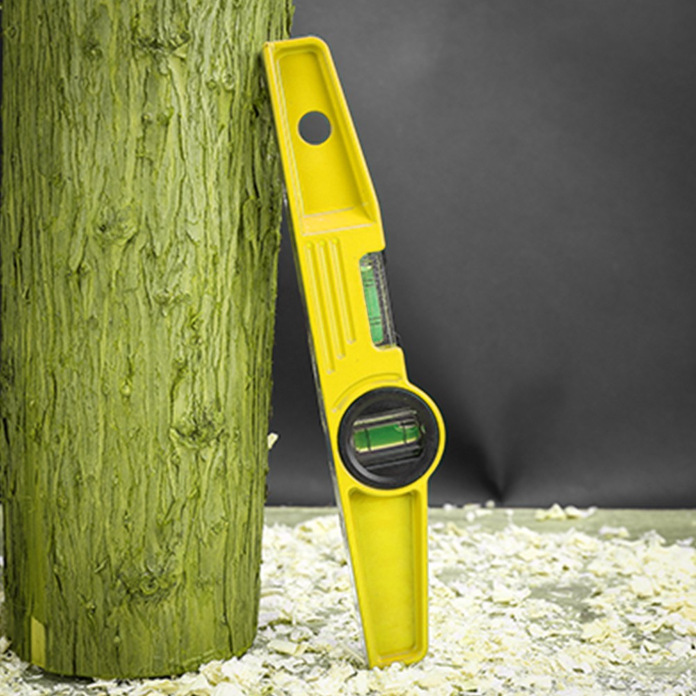 Joe* 250 mm Magnetic High Bearing Lever Ruler Bubbles Rustproof Spirit Level Horizontal Ruler