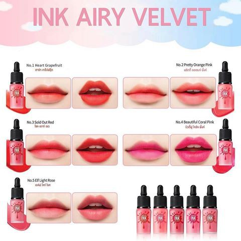 Original Peripera Ink Airy Velvet Shopee Philippines