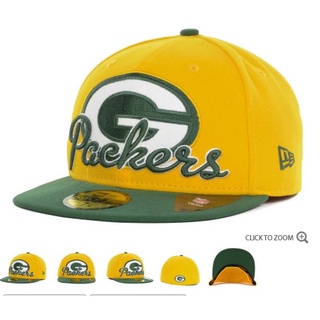 Green Bay Packers Cap Fiftted Hats for Men Women SnapBack Caps #3