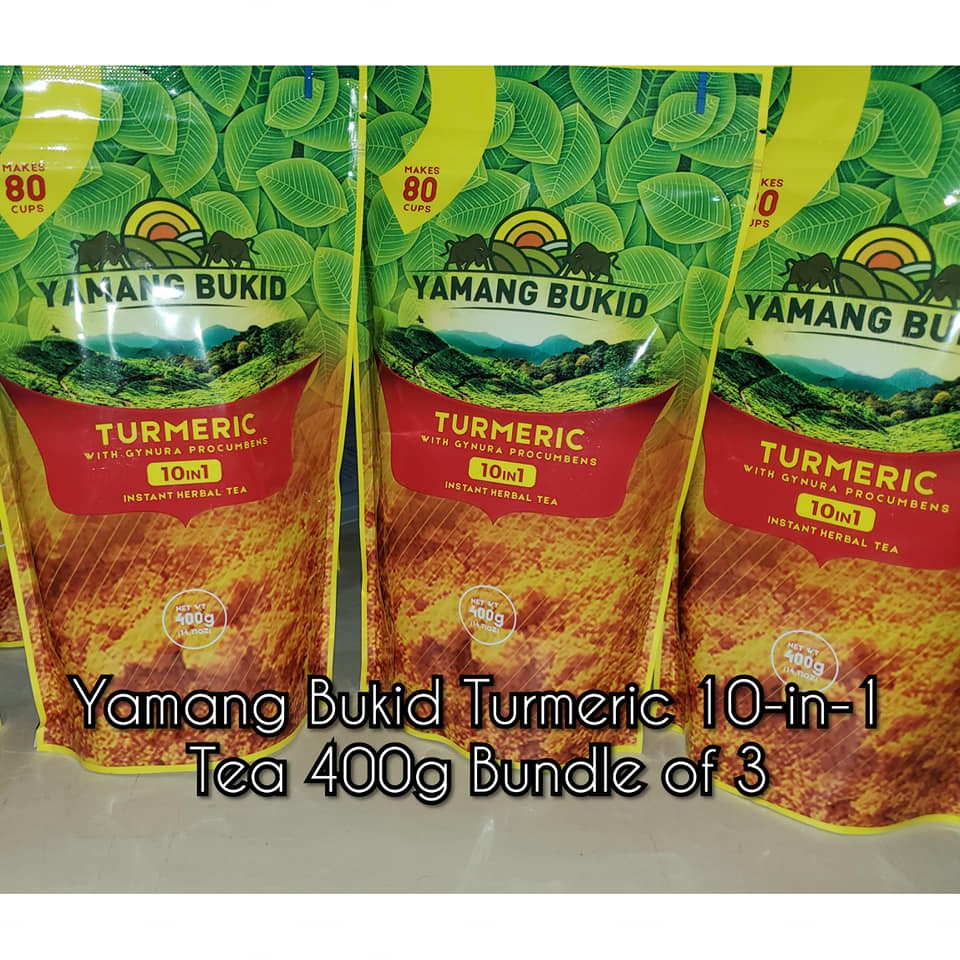 Yamang Bukid Turmeric 10in1 Tea (Bundle of 3) Shopee Philippines