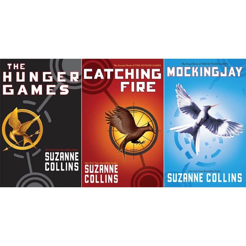 Pre Owned The Hunger Games Trilogy Set Hunger Games Catching Fire Mockingjay Suzanne Collins 725