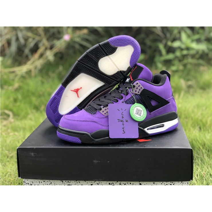 jordan 4 travis purple