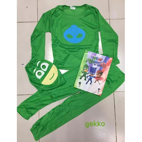 ORDINARY GEKKO PJ MASK COSTUME FOR KIDS | Shopee Philippines