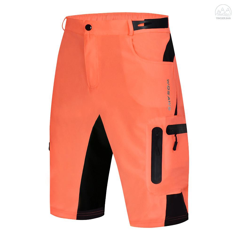 orange bike shorts