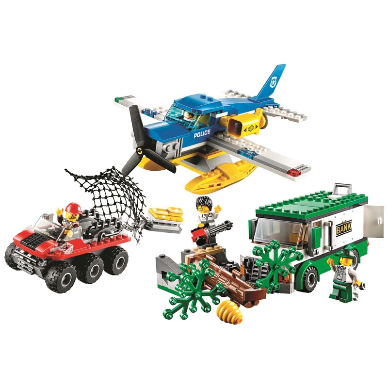 lego city mountain river heist