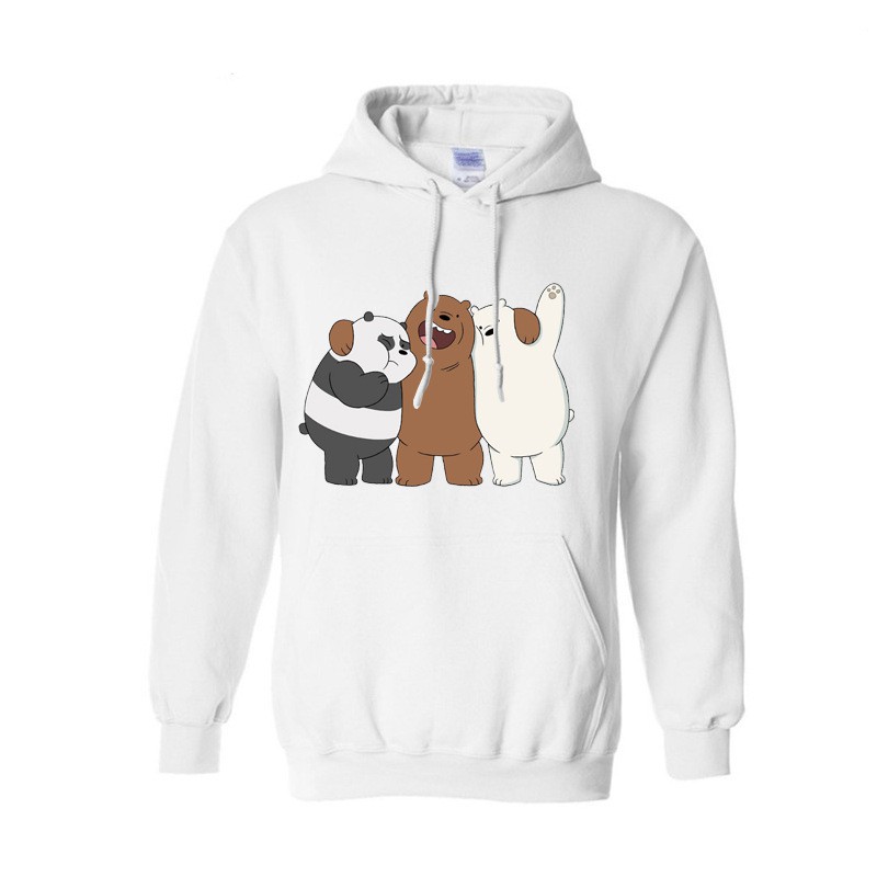 we bare bears pullover