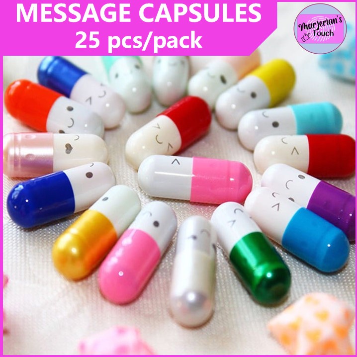 MESSAGE CAPSULES EMOJI CAPSULES LOVE LETTER CAPSULES VALENTINES