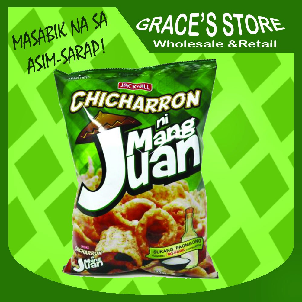 Jack N Jill Chicharon Ni Mang Juan Spicy Sisig Flavored 90g