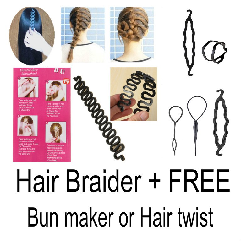 French Braid Maker Hair Styling Tool Hair Accessories