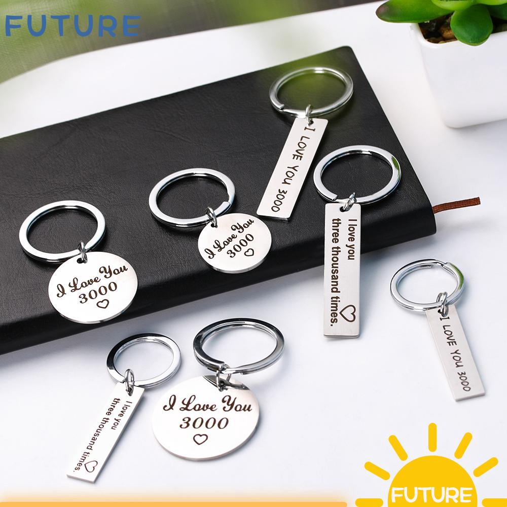 Future Wife Husband Gift Metal I Love You 3000 Keyring Shopee Philippines