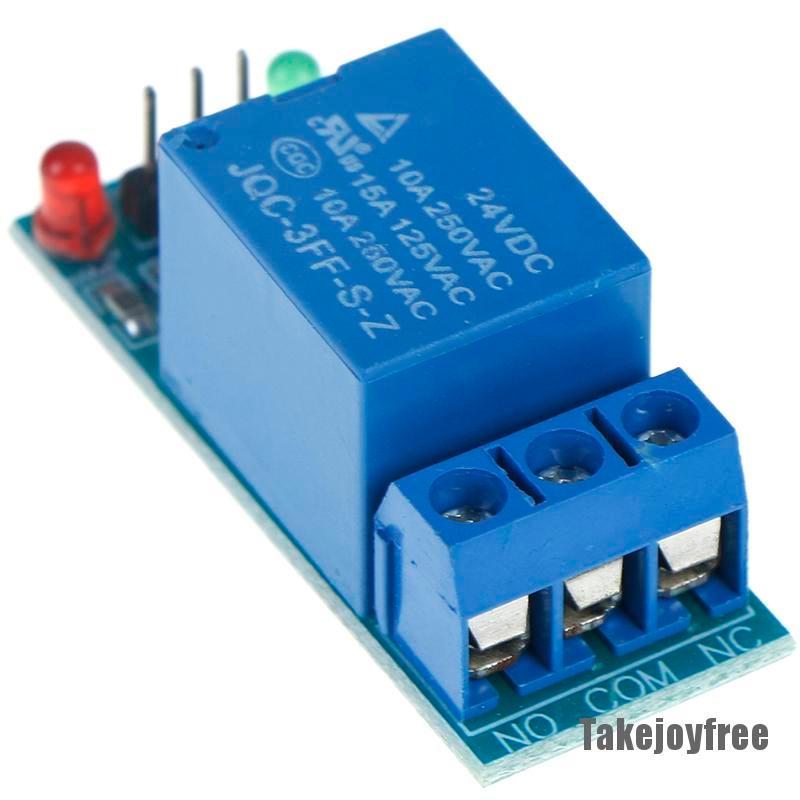 1 channel 24v relay module board shield for arduino with optocoupler ...