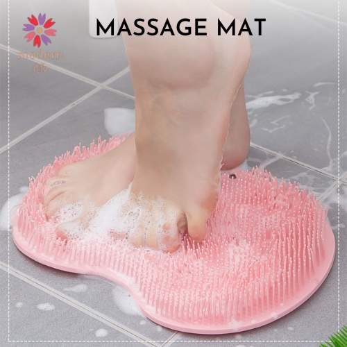 Foot Brush Pads NonSlip Massage Mat Foot Scrubber Mat Bath Brushes