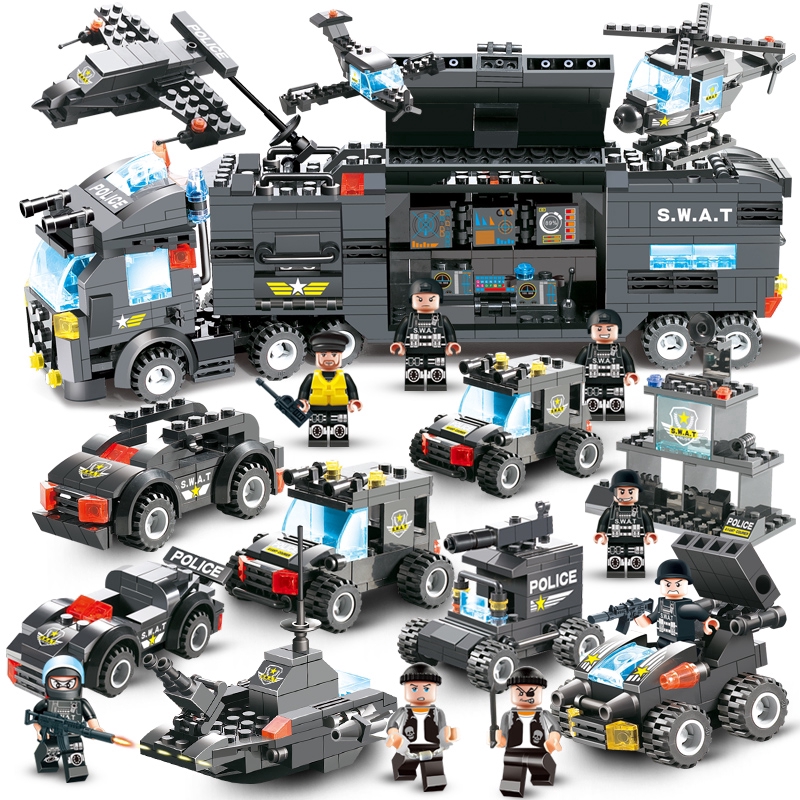 lego city police construction