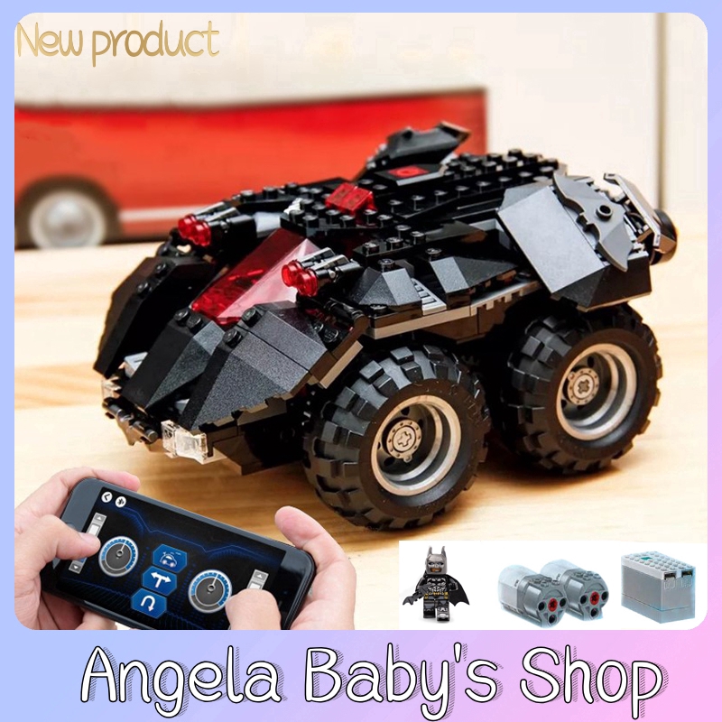 Compatible with LEGO  RC Controlled Super Heroes Bat-car Batman  Technique Building Blocks 07111 | Shopee Philippines