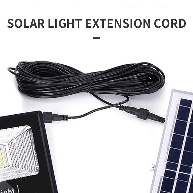 A&AAA for Solar Light Extension Cable 5M Power Cord Solar Powered 10M