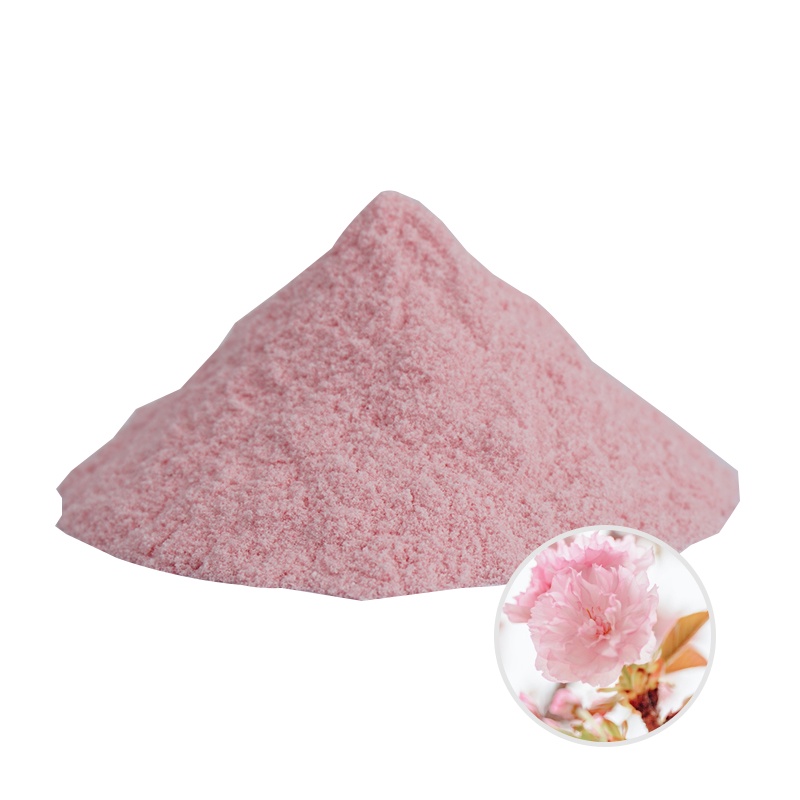 Natural Sakura Powder 500g 1000g Cherry Blossom Powder Food grade
