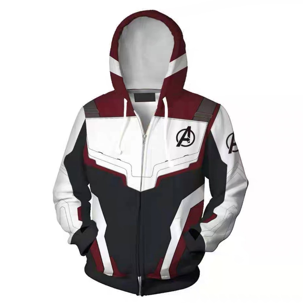 Avengers 4 End Game Hoodie Jacket Zipper Super Hero | Shopee Philippines