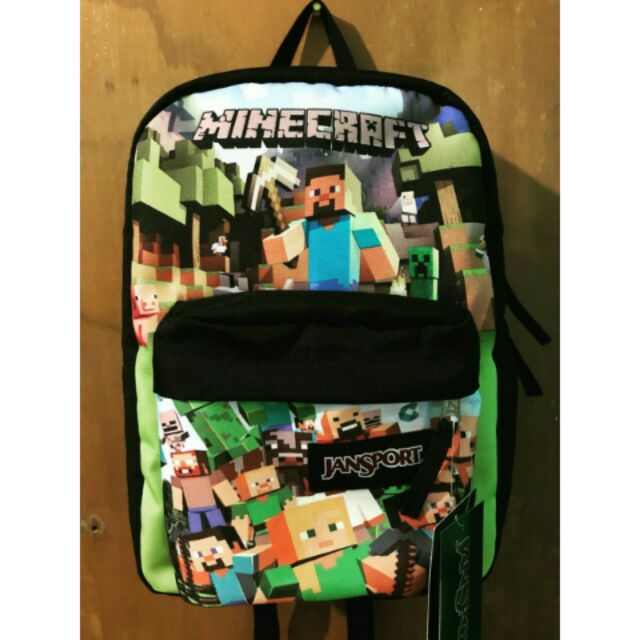 minecraft backpack jansport