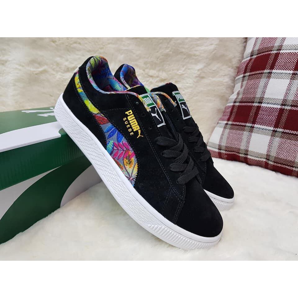 puma suede classic black