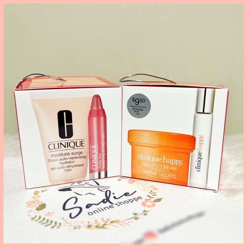 Clinique Gift Sets Perfume, Skincare and Lipstick Shopee Philippines
