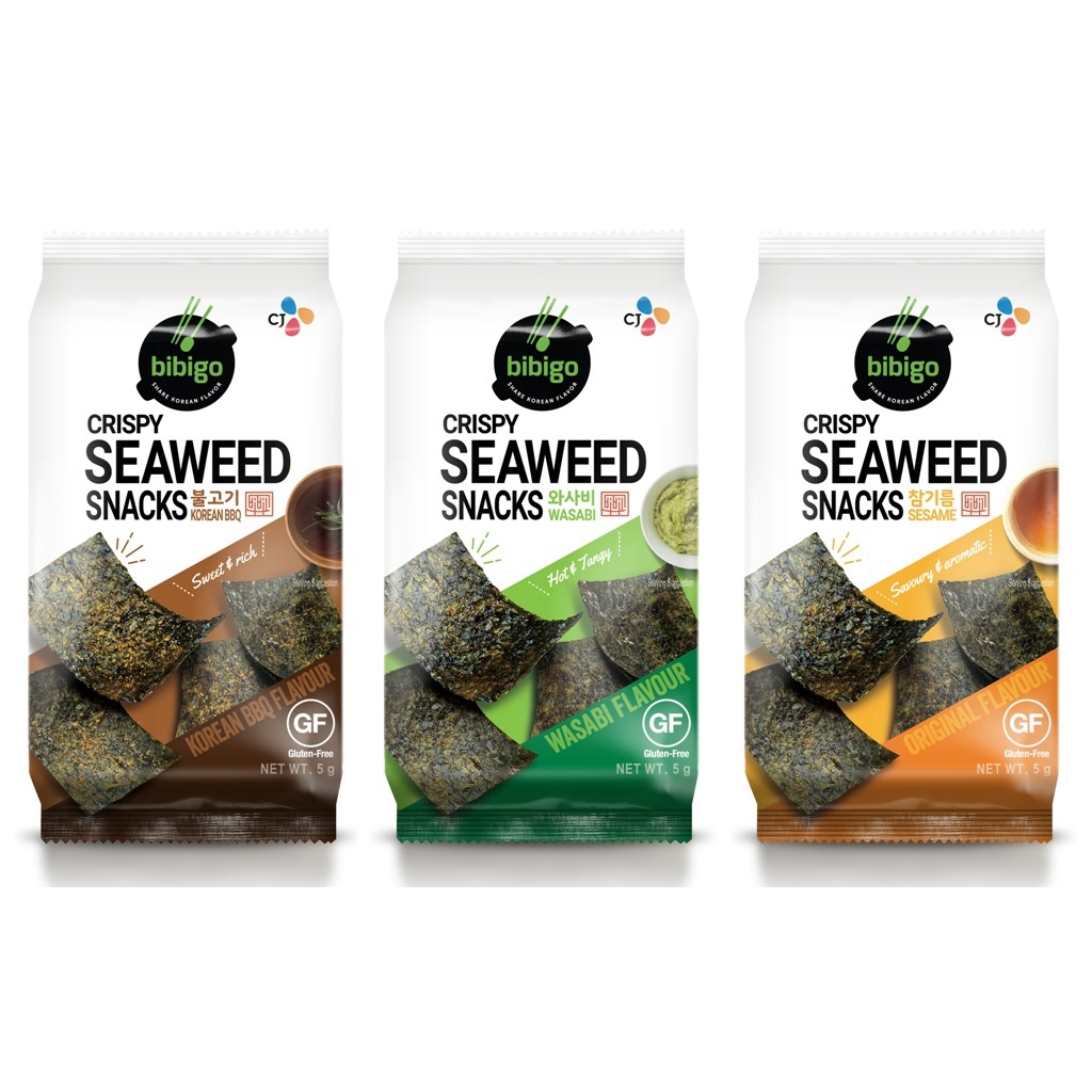 CJ BIBIGO SEAWEEDS SNACKS (3PCS PER PACK) 45g Shopee Philippines