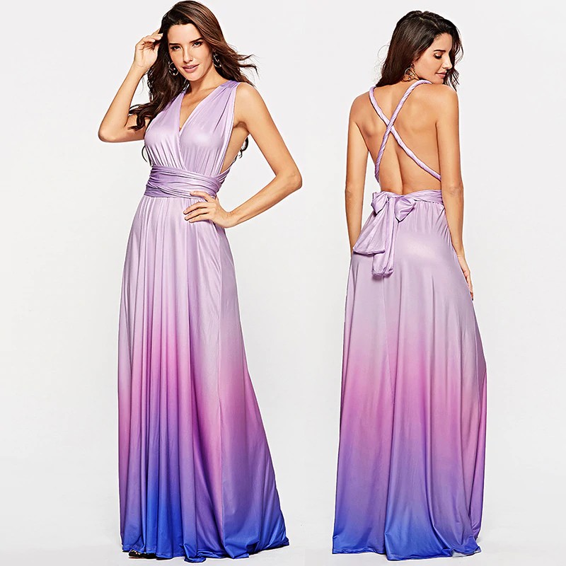 infinity long dress