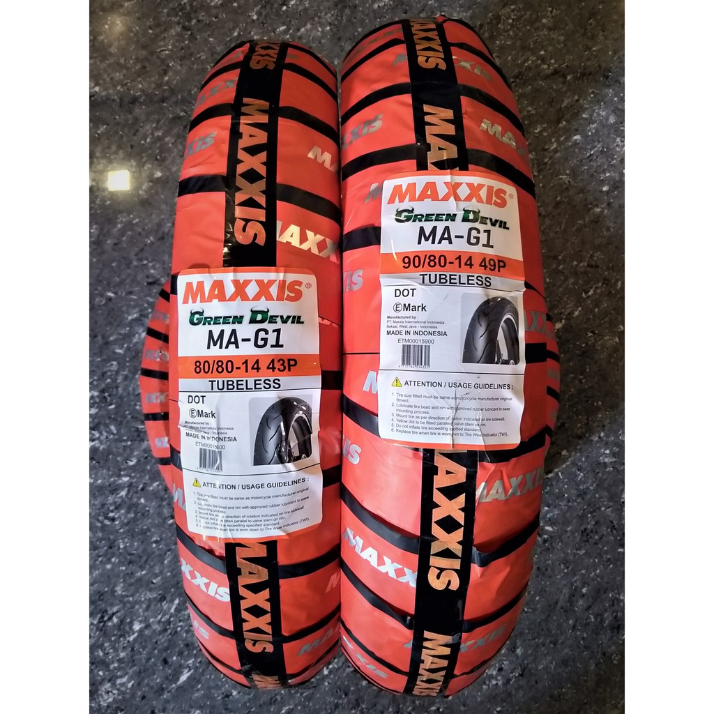 Maxxis Diamond 70 80 MOTORCYCLE TIRE TYRE TAYAR MOTOR TUBELESS BUNGA