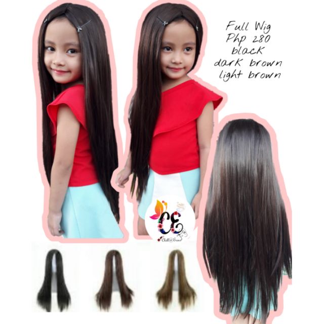 long wigs for kids