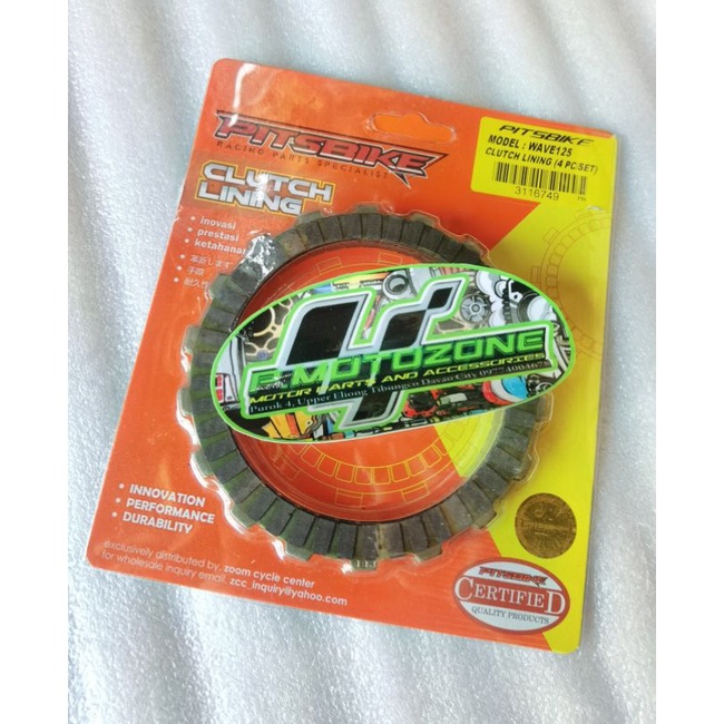 pitsbike clutch lining xrm 125