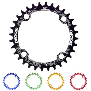 Details about   DECKAS Bike Narrow Wide Round Oval Chainring Chain Ring BCD 104mm 32/34/36/38T 