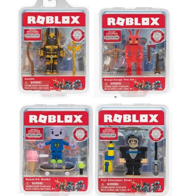 Roblox Anubis Fire Ant Fish Simulator Diver Robot 64 Beebo Original Jazwares Action Figure Shopee Philippines - roblox toys robot 64