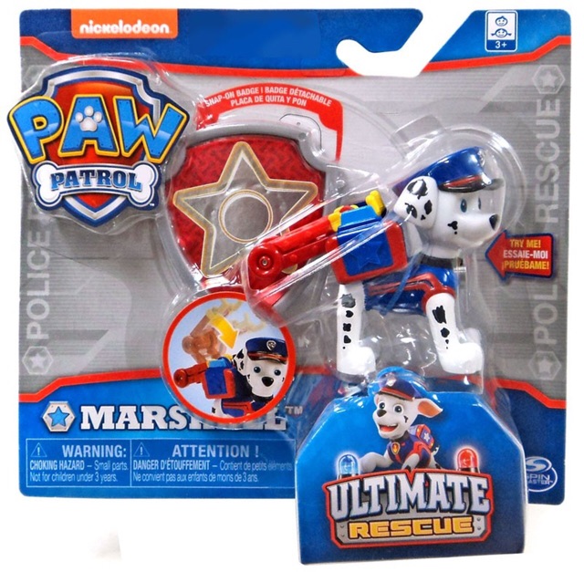 paw patrol ultimate rescue action pack pups assortment